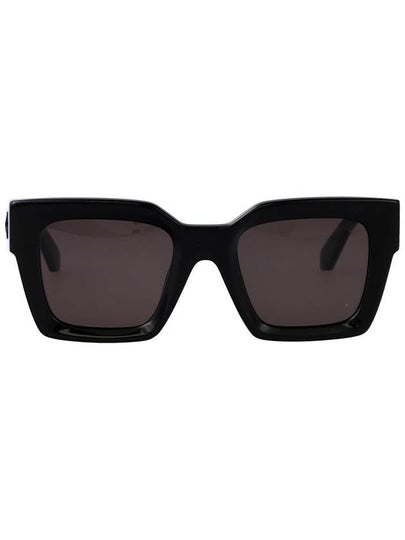 Eyewear Bold Design Square Frame Sunglasses Dark Grey - OFF WHITE - BALAAN 2