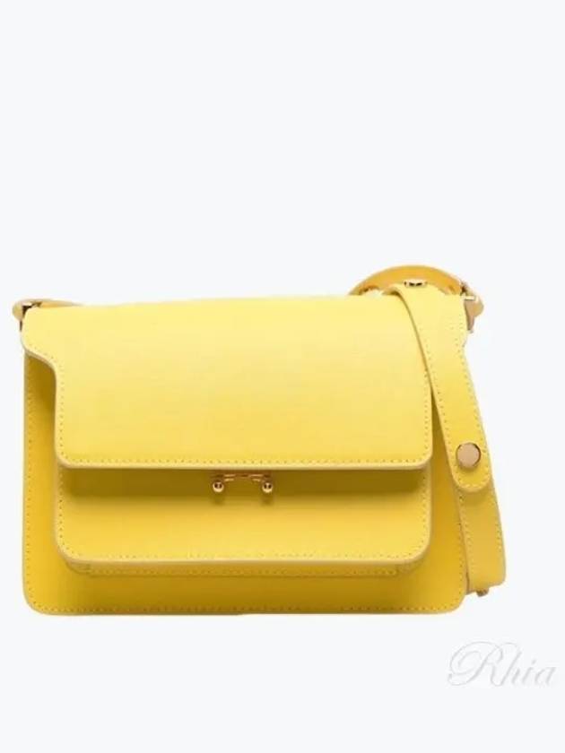 Trunk Medium Shoulder Bag Yellow - MARNI - BALAAN 2