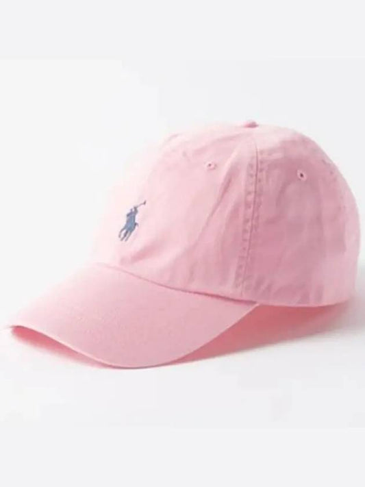 Embroidered Pony Ball Cap Pink - POLO RALPH LAUREN - BALAAN 2