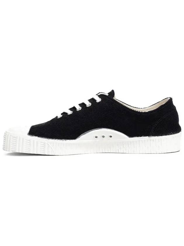 11th Anniversary Corduroy Low Top Sneakers Black W27601 BLACK - COMME DES GARCONS - BALAAN 3