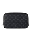 Toilet Monogram Eclipse GM Pouch Bag Black - LOUIS VUITTON - BALAAN 1