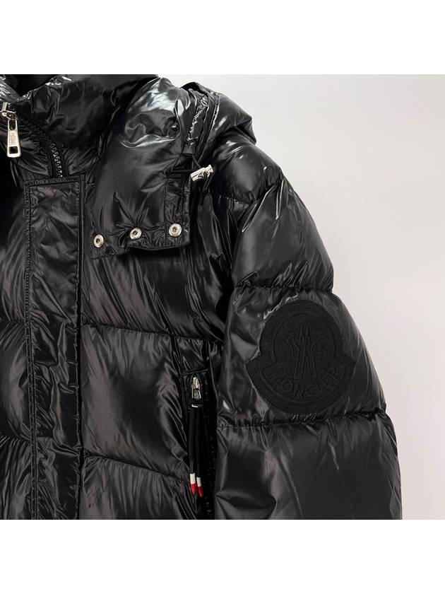 Genius Big Logo Padding Black Size 2 - MONCLER - BALAAN 5