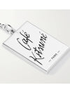 Café Kitsune Keyholder Silver - MAISON KITSUNE - BALAAN 4