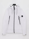 Pro Tech Hooded Jacket Gauze White - CP COMPANY - BALAAN 2