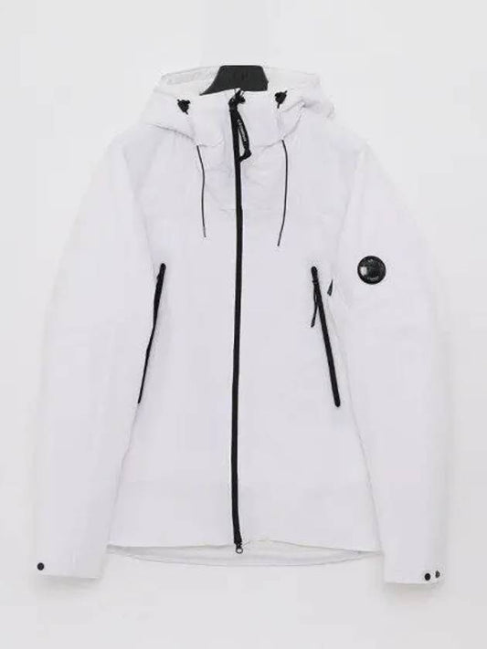 Pro Tech Hooded Jacket Gauze White - CP COMPANY - BALAAN 2