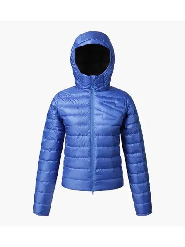 X Fuse Packable Lightweight Hooded Down Jacket W LC2564700 - SALOMON - BALAAN 1