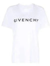 Archetype Logo Print Short Sleeve T-Shirt White - GIVENCHY - BALAAN 2