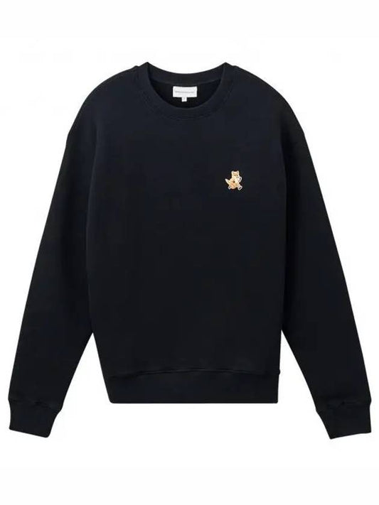 Fox Cotton Sweatshirt Black - MAISON KITSUNE - BALAAN 2