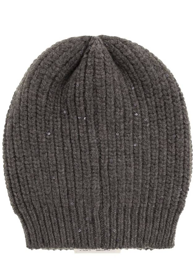 Hat M32373999 CJ079 GRAY - BRUNELLO CUCINELLI - BALAAN 3