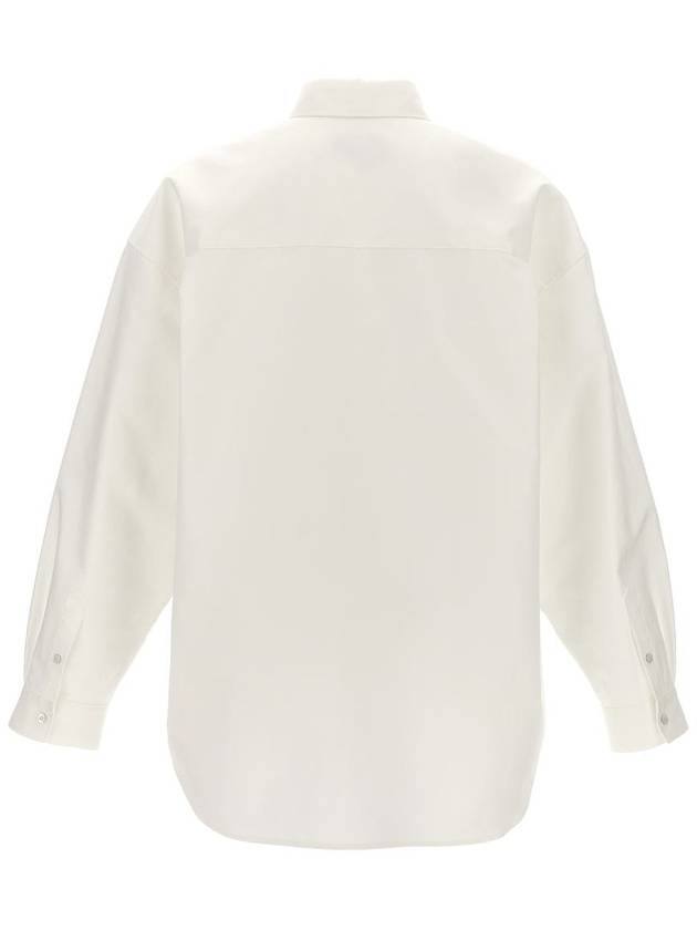 Outerwear Large Fit Shirt White - BALENCIAGA - BALAAN 3