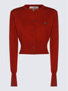 Bea Crop Cardigan Wine - VIVIENNE WESTWOOD - BALAAN 2