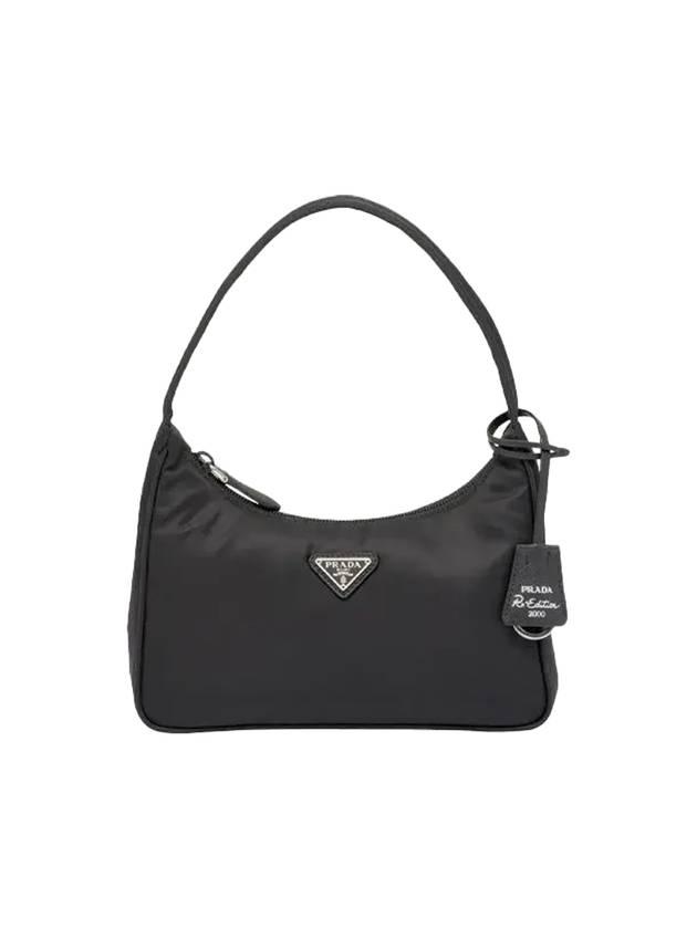 Re-Edition 2000 Re-Nylon Mini Shoulder Bag Black - PRADA - BALAAN 1