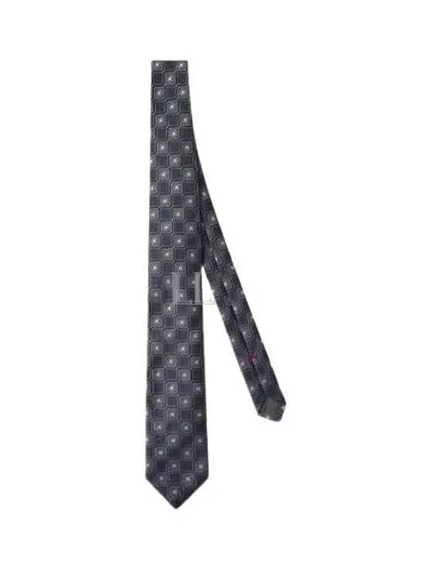 Silk Jacquard Tie - BRUNELLO CUCINELLI - BALAAN 2