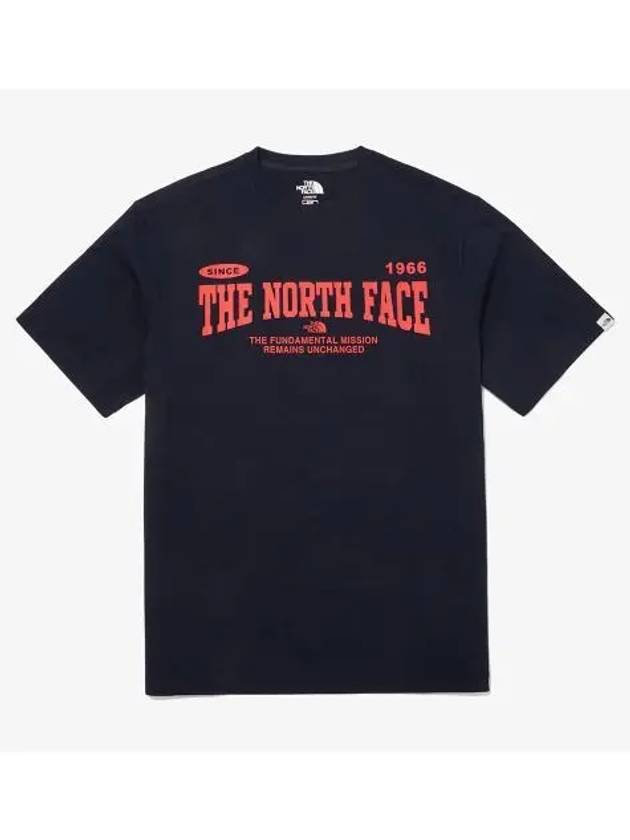 The North Face NT7UQ07M White Label Team Archive Short Sleeve Round Tee - THE NORTH FACE - BALAAN 1