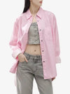 Apron Cotton Silk Shirt Pink - OUR LEGACY - BALAAN 2