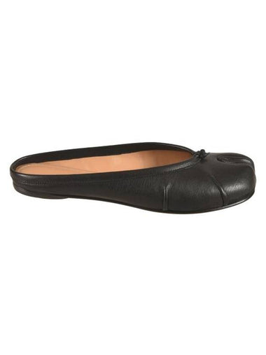 Tabi Leather Mule Black - MAISON MARGIELA - BALAAN 1