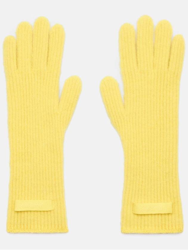 The Gros Grain Gloves Yellow - JACQUEMUS - BALAAN 1