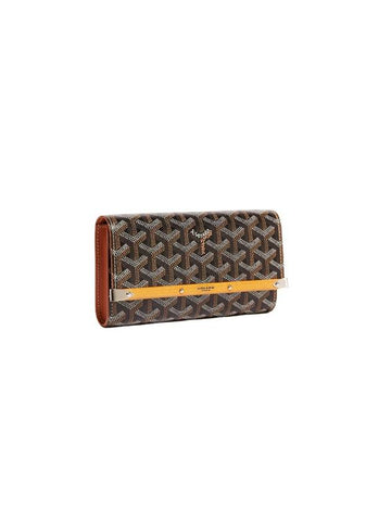 Monte-Carlo Mini Clutch Bag Black Brown - GOYARD - BALAAN 1