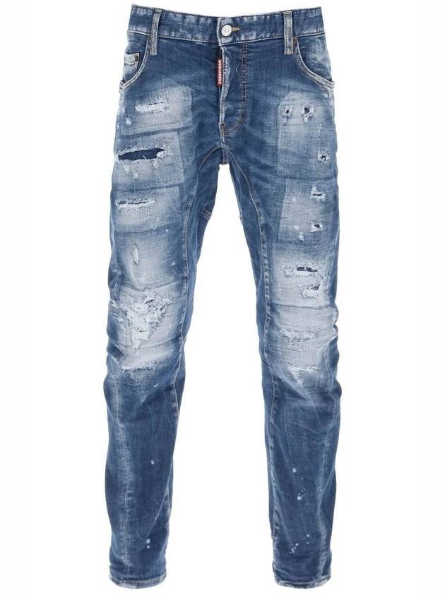 Tidy Biker Jeans Blue B0650994015 - DSQUARED2 - BALAAN 1