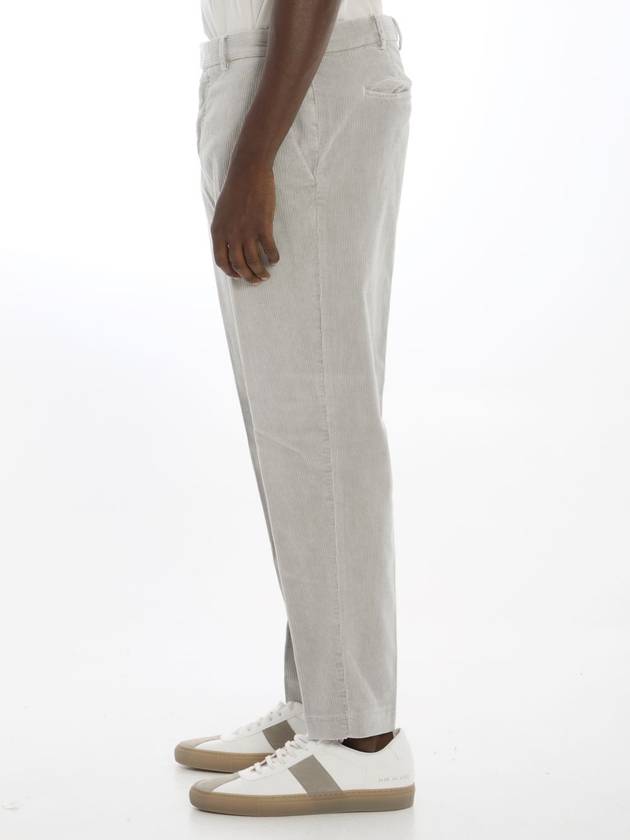 Edge straight pants gray - PT TORINO - BALAAN 4