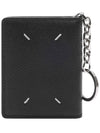 Stitch Keyring Card Wallet Black - MAISON MARGIELA - BALAAN 5