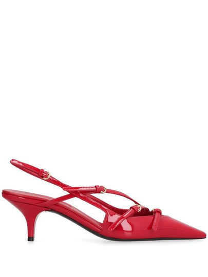 Patent Slingback Pumps WITH Buckle 5I013EFM055069F0011 B0651135350 - MIU MIU - BALAAN 2