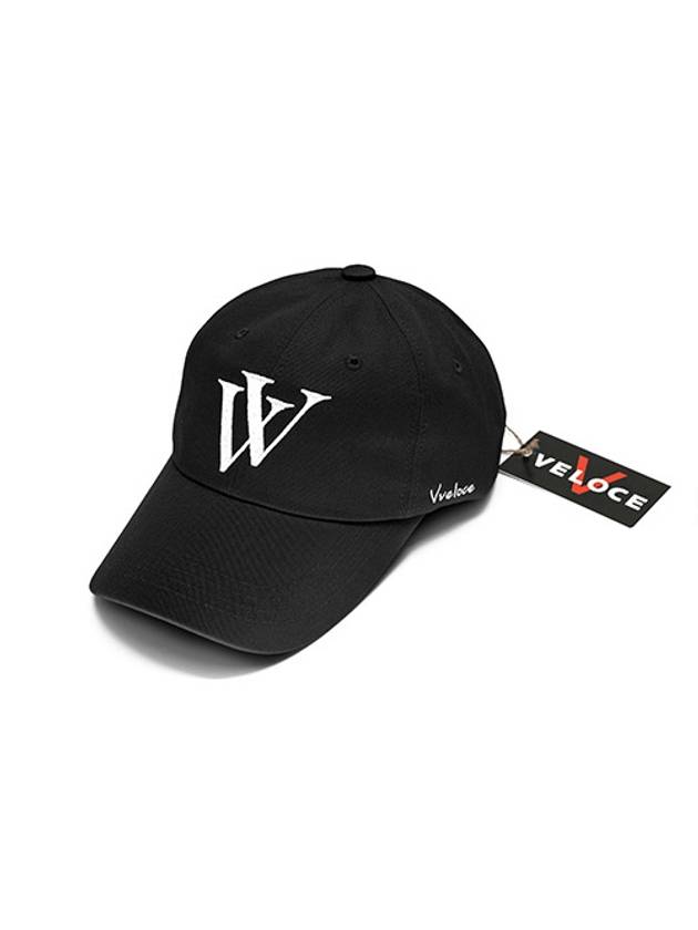 KV Ball Cap Soft Fit Black - VVELOCE - BALAAN 1