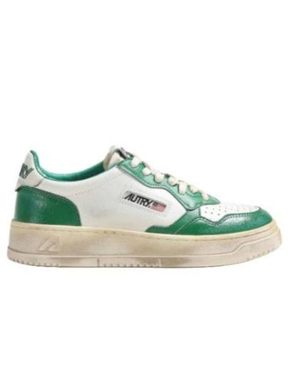 Medalist Super Vintage Low Top Sneakers Green - AUTRY - BALAAN 2