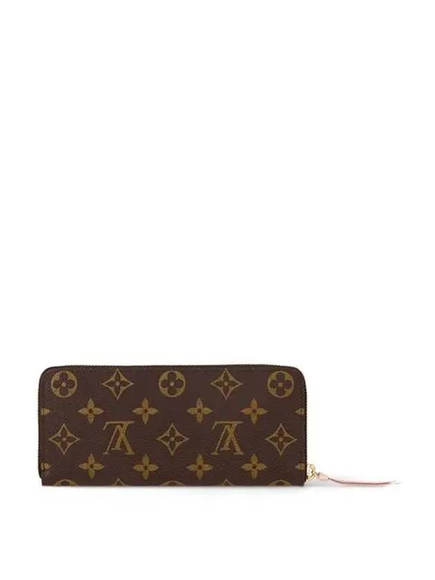 Clemence Long Wallet Rose Ballerine - LOUIS VUITTON - BALAAN 5