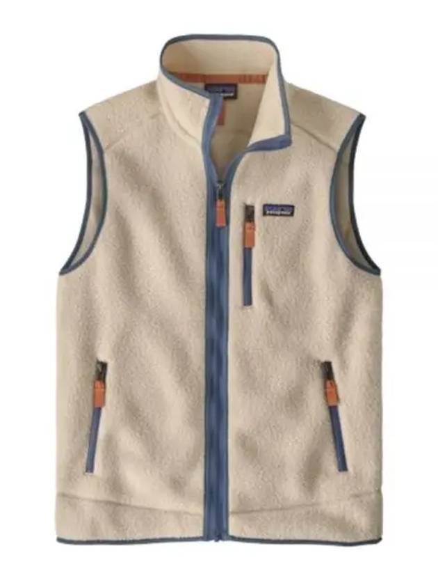 Men's Retro Pile Vest Beige Blue - PATAGONIA - BALAAN 2