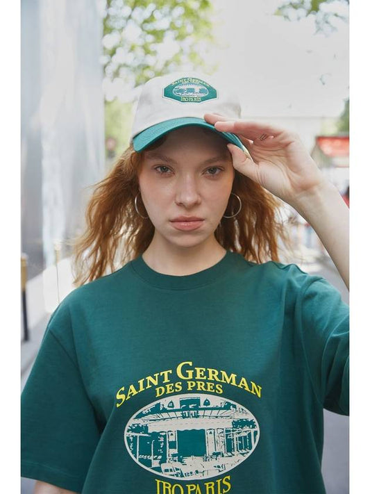 Green Saint GerMAN graphic short sleeve t shirt - IRO - BALAAN 1