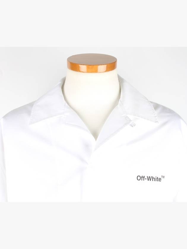 Back logo short sleeve shirt L 105 - OFF WHITE - BALAAN 5