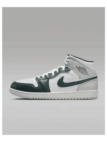 Air Jordan 1 Mid SE Men s Sneakers White Neutral Gray Oxidized Green FQ7720 103 698759 - NIKE - BALAAN 1