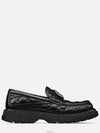 Buffalo Leather Loafers Black - DIOR - BALAAN 3