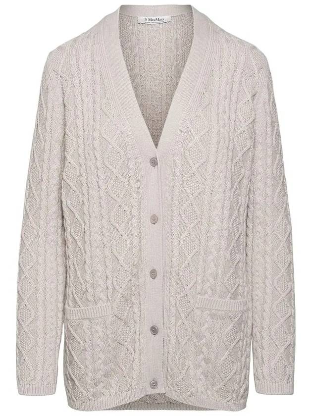 23SS Matera Cotton Cardigan Ivory 2393410431 001 - MAX MARA - BALAAN 2