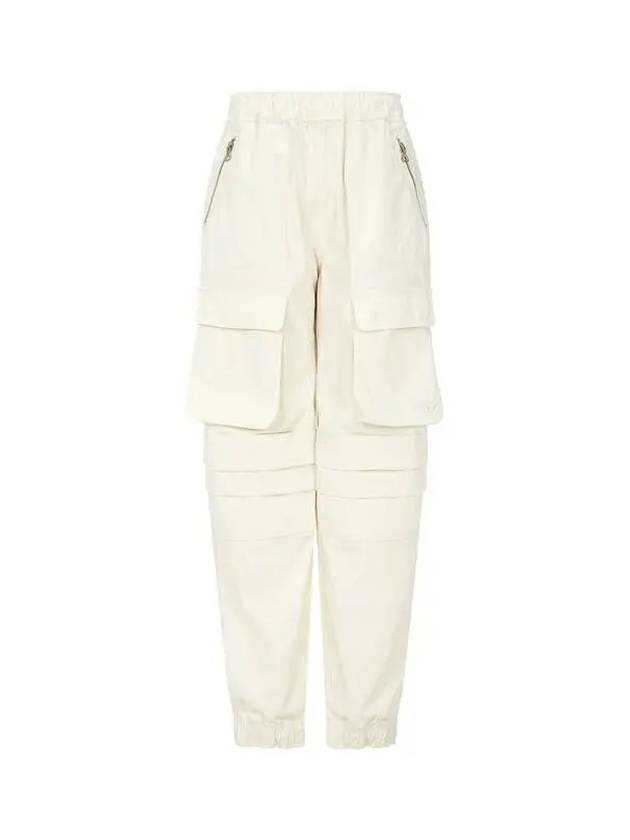 Women s Pocket Point Cargo Pants Ivory - DIESEL - BALAAN 1