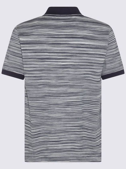 Missoni Grey Cotton Polo Shirt - MISSONI - BALAAN 2