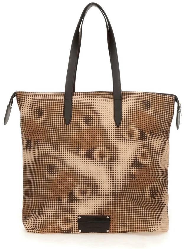 Dries Van Noten Printed Cotton Denim Tote Bag - DRIES VAN NOTEN - BALAAN 2