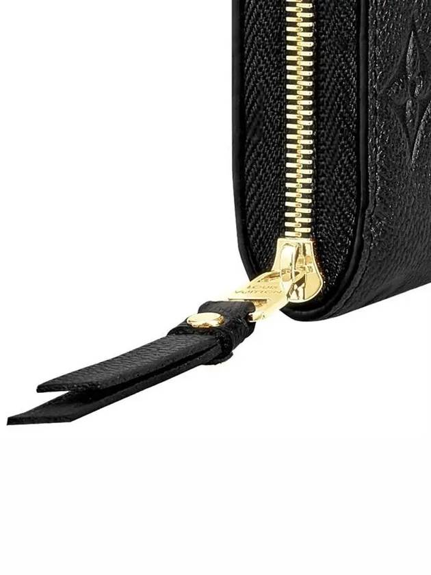 Monogram Empreinte Zipper Coin Purse Black - LOUIS VUITTON - BALAAN 4