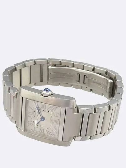 WSTA0065 Tank Frances Size S Quartz Steel Women Watch - CARTIER - BALAAN 2