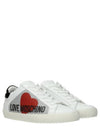 Love Moschino Low Top Sneakers White - MOSCHINO - BALAAN 3