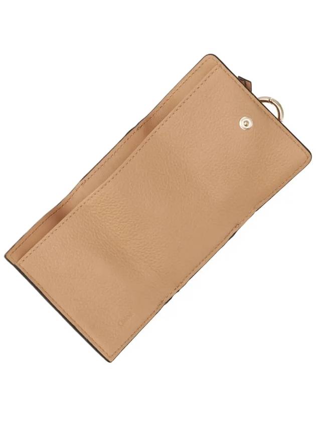 Alphabet Small Half Wallet Beige - CHLOE - BALAAN 5