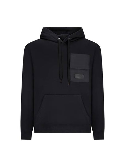 Hooded Sweatshirt 3V3MF26L9GR 0NO Black - VALENTINO - BALAAN 2