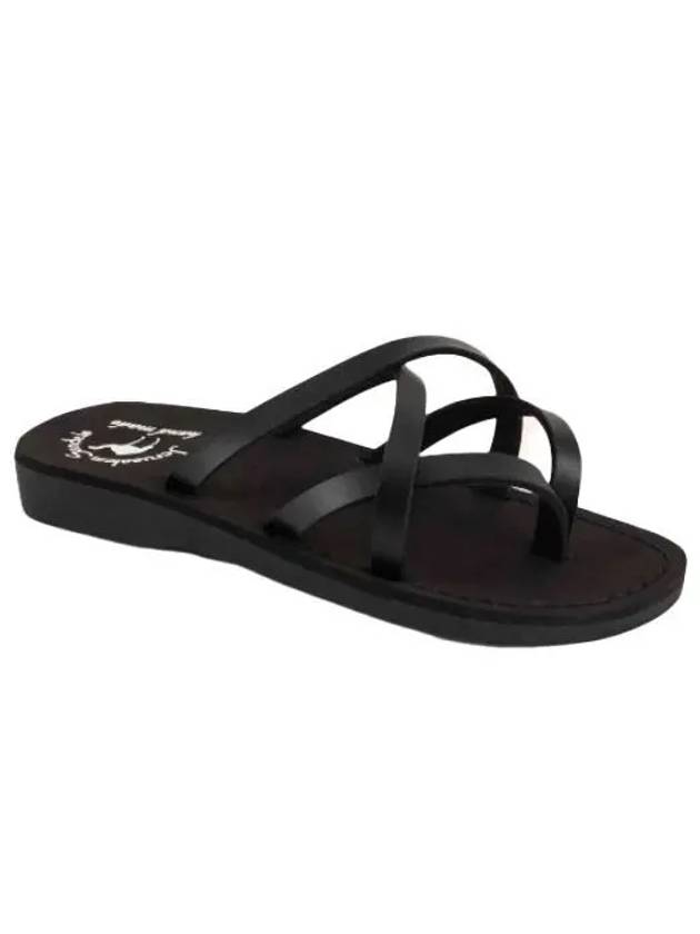 SANDALS NO 28 Tamar Black - JERUSALEM - BALAAN 1