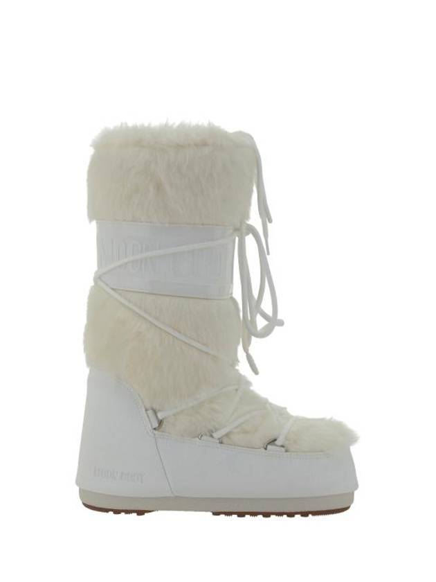 Icon Fake Fur Winter Boots White - MOON BOOT - BALAAN 1