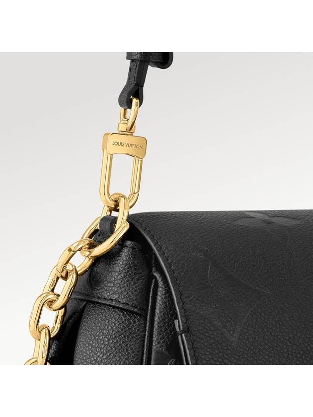 Monogram Favorite Baguette Shoulder Bag Black - LOUIS VUITTON - BALAAN.