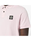 Pique Stretch Cotton Short Sleeve Polo Shirt Pink - STONE ISLAND - BALAAN 6