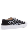 ORB Logo Low Top Sneakers Black - VIVIENNE WESTWOOD - BALAAN 3