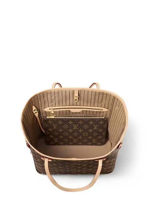 Neverfull Monogram Canvas Tote Bag Beige - LOUIS VUITTON - BALAAN 4