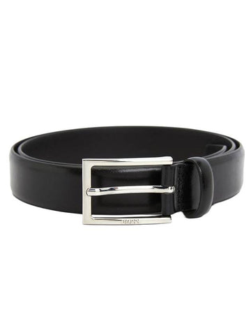 CED-D Leather Belt Black - HUGO BOSS - BALAAN 1